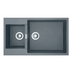 Кухонная мойка Fabiano Quadro 86x50x15 Titanium